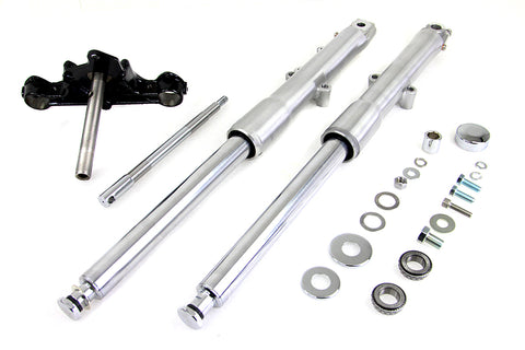 41mm Fork Assembly with Polished Sliders - V-Twin Mfg.