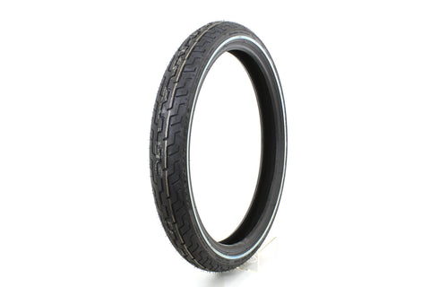 Dunlop D402 American Elite MH90 21  Front Whitewall Tire - V-Twin Mfg.