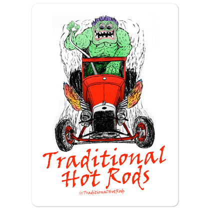 Traditional Hot Rods Stickers