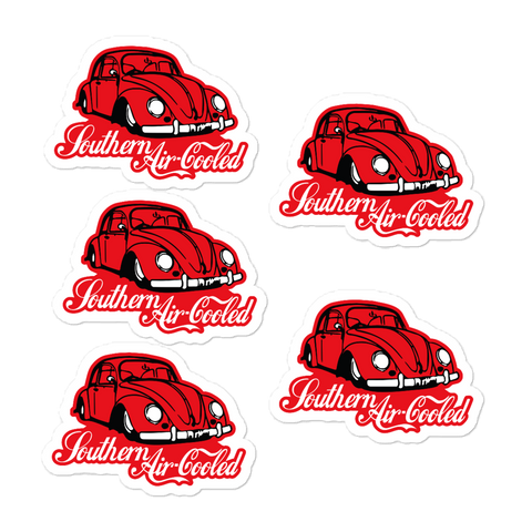 Southern Air-Cooled 5 Sticker Sheet