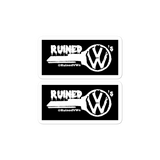 Ruined VW's Key Black Stickers