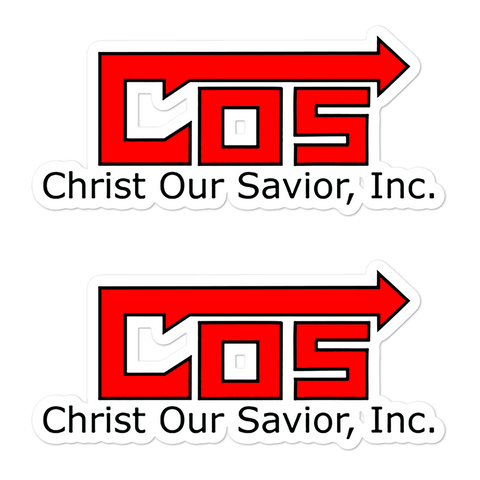 COS Christ Our Savior Stickers
