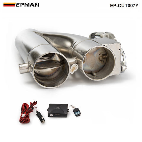 EPMAN - 2.5" / 3" Electric Exhaust Cutout Dual-Valve Controller Remote Kit