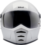 BILTWELL Lane Splitter Helmet - Gloss White - Medium 1004-104-503
