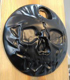 3D skull stretching through Flat touring fuel door
