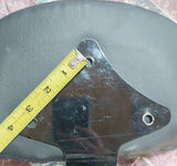 Backrest plate punisher stretching through