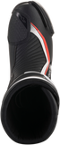 ALPINESTARS SMX+ Boots - Black/White/Red Fluorescent - US 9.5 / EU 44 2221019-1231-44