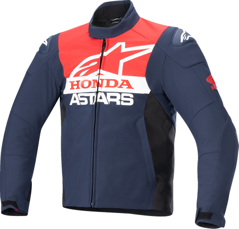 ALPINESTARS Honda SMX Waterproof Jacket - Blue/Black/Red - 3XL 3206223-7163-3X