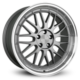 PRO TRAK | Gunmetal Polished Lip | 18x8.0 ( 5x100 )