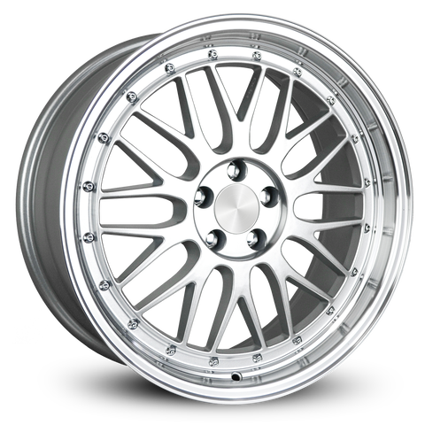 PRO TRAK | Silver Polished Lip | 18x8.0 ( 5x100 )
