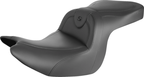 SADDLEMEN RoadSofa Seat - without Backrest - Black w/ Black Stitching - GL1800 '18-'23 H18-07-187