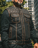 Hornet Moto Mesh Men's Club Style Vest