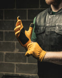 Roper DBL Palm Men's Motorcycle Leather Gloves