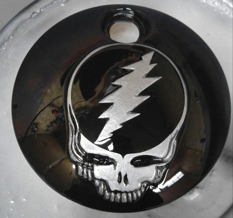 Grateful dead Harley fuel door