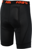 100% Youth Crux Liner Shorts - Black - US 28 40049-00003