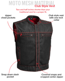 Lowrider Moto Mesh Men's Motorcycle Vest