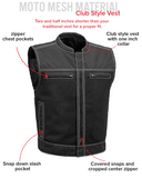 Lowrider Moto Mesh Men's Motorcycle Vest