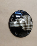Tattered flag Harley points cover