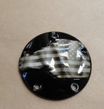 Tattered flag Harley points cover