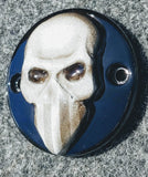 3D skull bandit with American Harley bandanna points  Cover