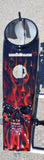 Harley Davidson softail console 3D flaming skull theme