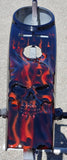 Harley Davidson softail console 3D flaming skull theme