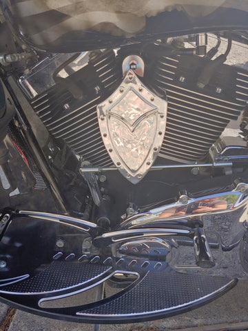 Chrome Harley Davidson Maximus Horn Cover