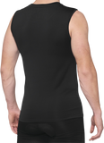 100% Basecamp Sleeveless Shirt - Black - Large 40046-00002