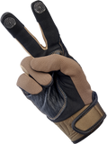 BILTWELL Baja Gloves - Chocolate - XS 1508-0201-301