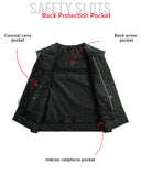 Lowside Hornet Moto Mesh Men's Club Style Vest