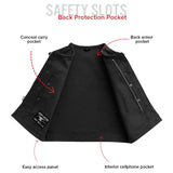 No Limit - Men's Motorcycle Twill Vest