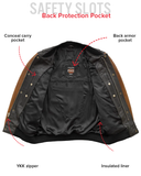 Willie Men's Motorcycle Leather Jacket