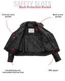 Lesley - Women's Motorcycle Leather Jacket - BHBR