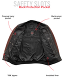 Willie Men's Motorcycle Leather Jacket