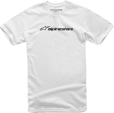 ALPINESTARS Linear Combo T-Shirt - White/Black - 2XL 12137200220102X
