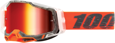 100% Racecraft 2 Goggles - Schrute - Red Mirror 50010-00014