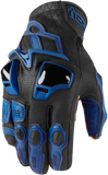 ICON Hypersport™ Short Gloves - Blue - 3XL 3301-3544