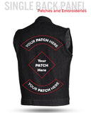 Kershaw Men's Motorcycle Denim Vest
