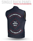Kershaw Men's Motorcycle Denim Vest