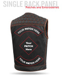 Hornet Moto Mesh Men's Club Style Vest