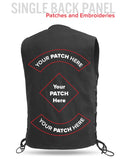 Lone Star Men's Motorcycle Twill Vest