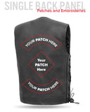 Gambler Men's Motorcycle Leather Vest