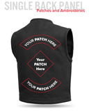 Lowside Men's Motorcycle Twill Vest
