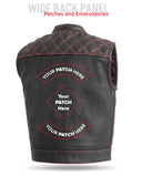 Upside Men's Club Style Leather Vest