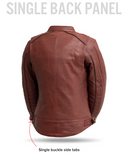 Jada - Women's Perforated Motorcycle Leather Jacket