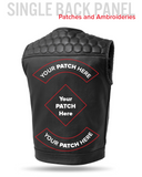 Hornet Men's Club Style Leather Vest