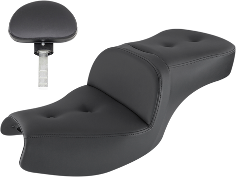SADDLEMEN Roadsofa Seat - Pillow Top - With Backrest - Indian I20-06-181BR