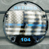 Retired Police Officer themed derby cover