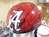 Crimson Tide and Military themed helmet