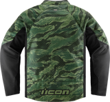 IN STOCK ICON Hooligan CE Tiger's Blood Jacket - Green - Medium 2820-6153